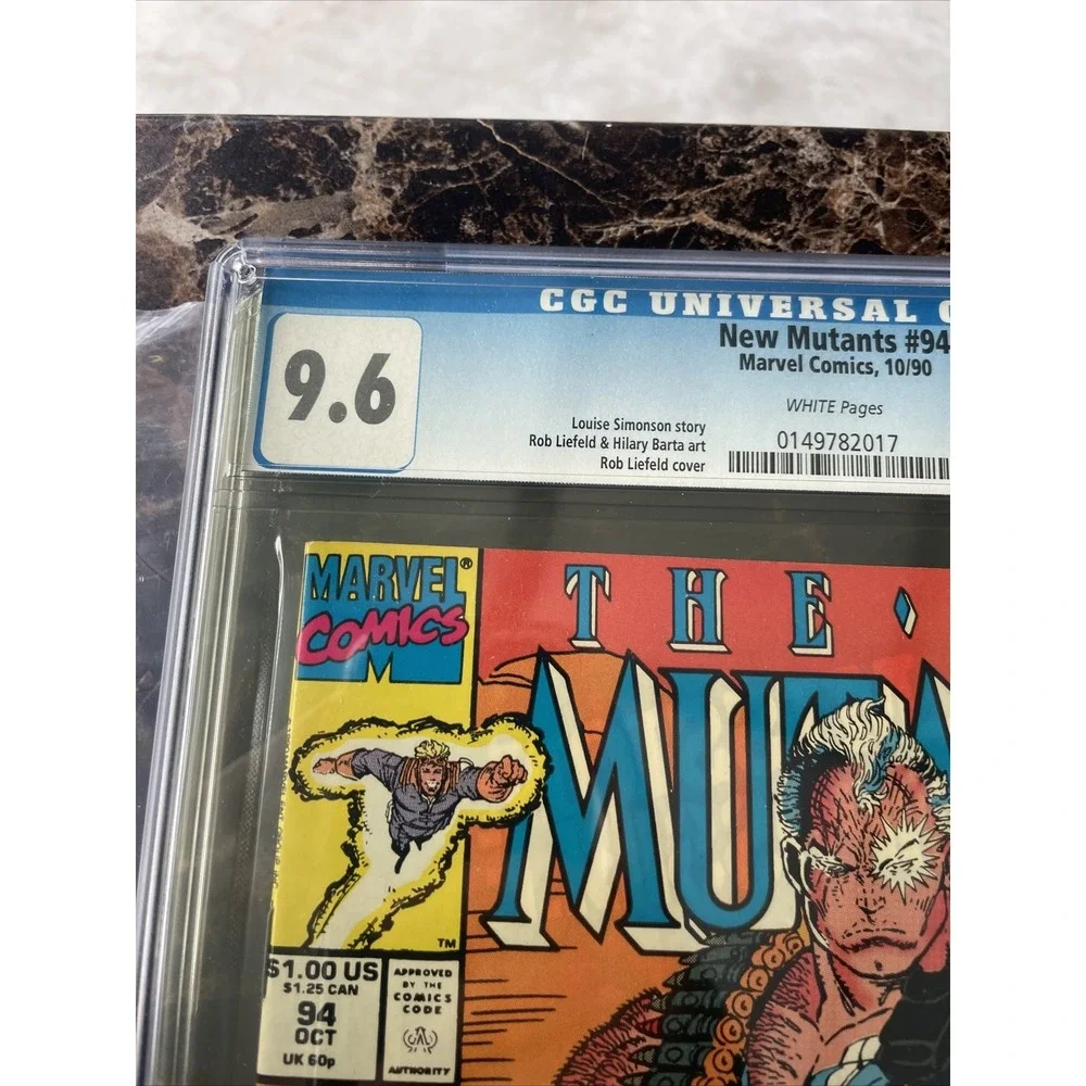 New Mutants #94 CGC 9.6 (1990) - Newsstand Edition - Wolverine & Cable app